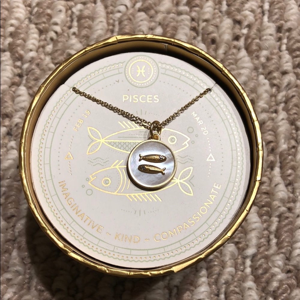 Brand new Pisces necklace
